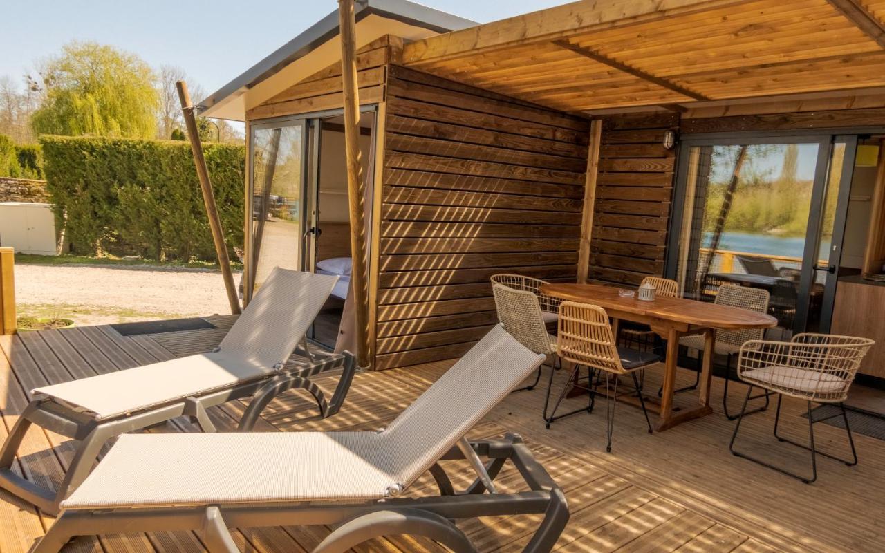 Camping du Château Vert Hondainville Bagian luar foto
